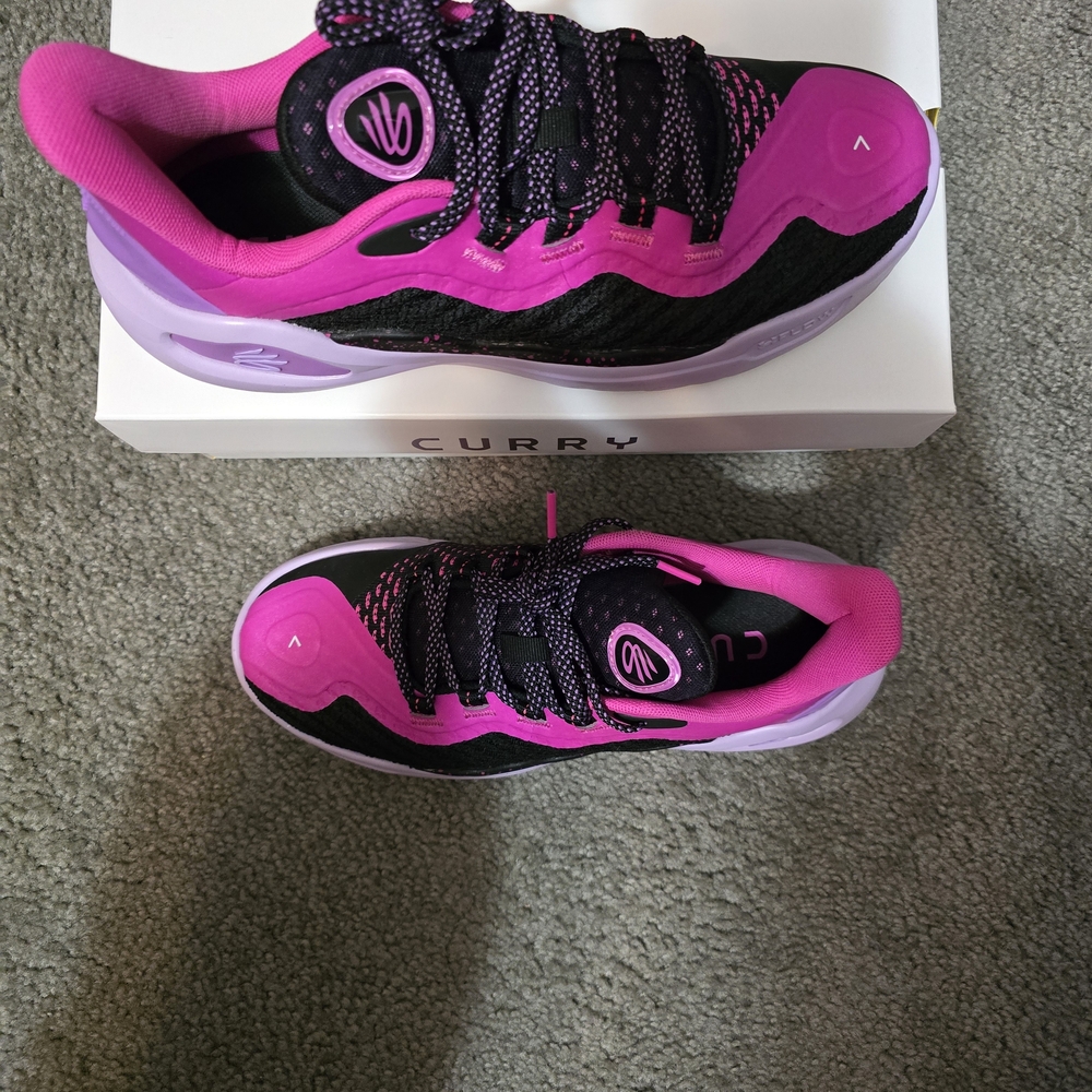 Curry 11 'Girl Dad' - Rebel Pink/ Provence Purple/Purple Ace - Picture 7 of 8